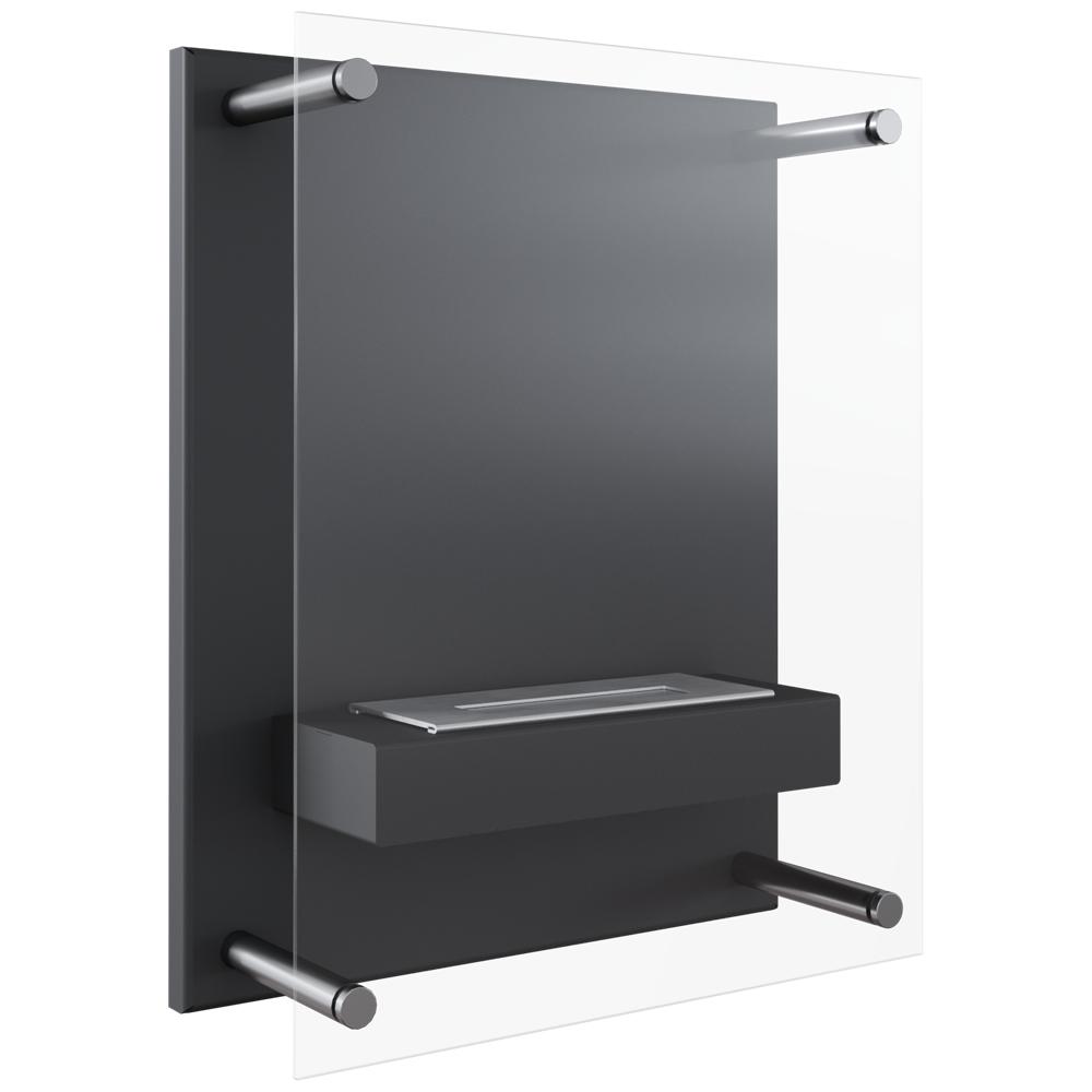 Nástěnný bioetanolový krb SKLO s prosklením