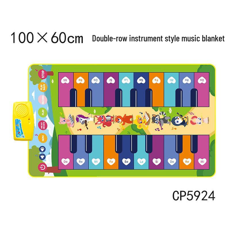2022 Animal Music Baby Learning Piano Mat: Children's Dance Blanket Toy