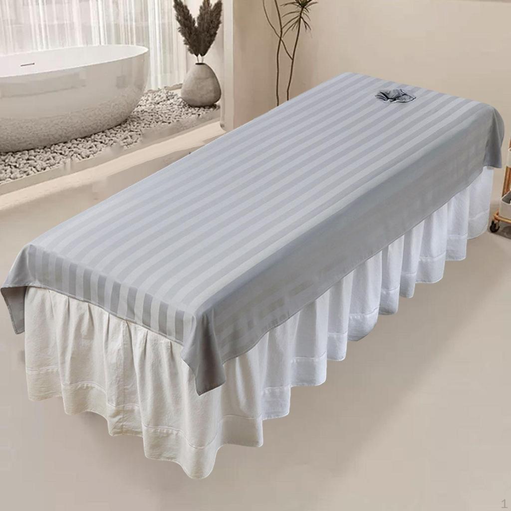 Massagetischlaken Beauty Bed Flat und Spannbettlaken für