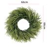 Norfolk Pine Wreath Christmas Garland Faux Pine Needle Christmas Pine Cone Wreath for Wedding Arch Table Wall Decoration