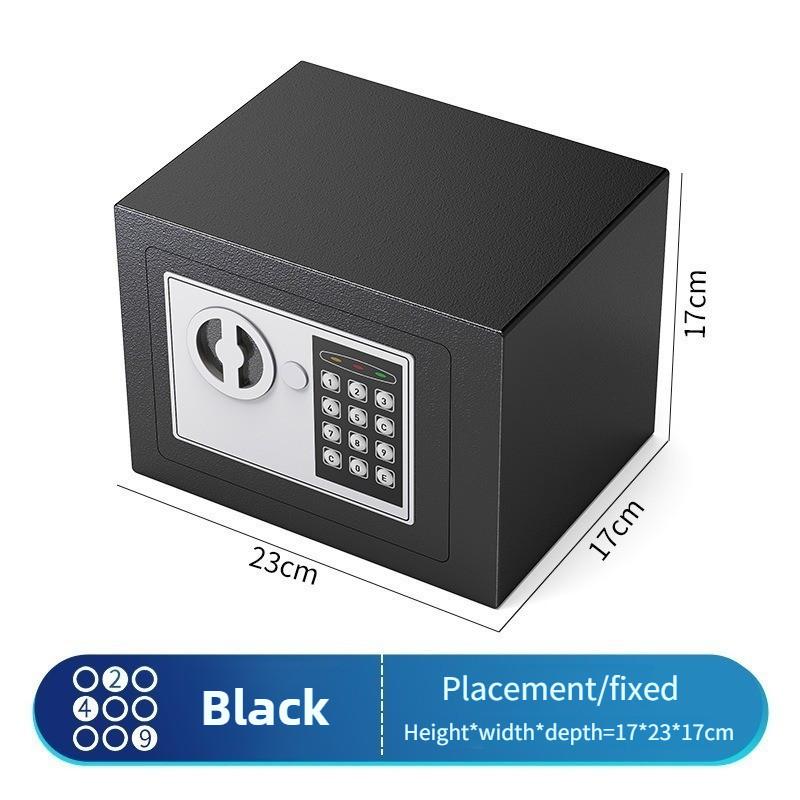 Intelligent All Steel Anti-theft Password Piggy Bank Personal Security Secret Box (With Money Slot) Mini Digital Safe Box