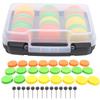 24PCS Mix Color Fishing Winding Board EVA Fishing Line Holder Portable Fishing Spools  Winder Tool