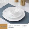 Elegantes chinesisches Keramik-Geschirrset mit Berg-Ruyi-Design