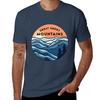 Great Smoky Mountains Sticker Tshirt Plus Size Loose Short Sleeve Top