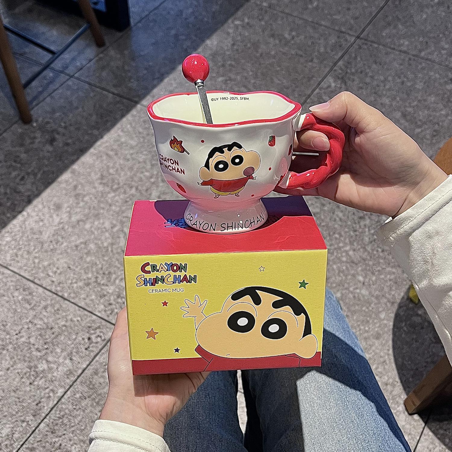 High-value ceramic mug, new water cup, women s breakfast cup, children s 301-400ml