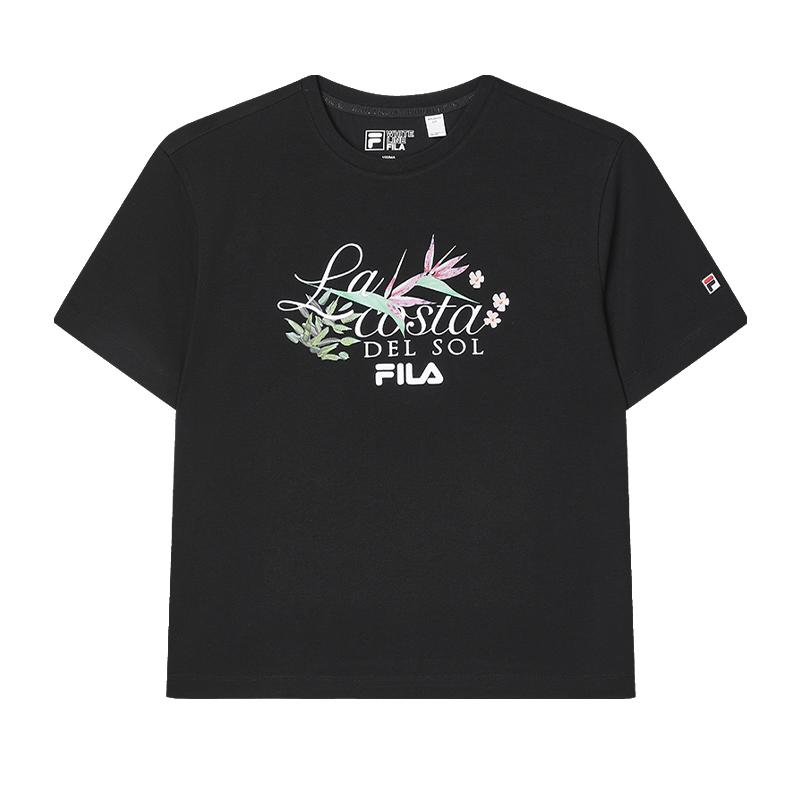

New FILA Heritage Collection T Shirt Women s Black F51W428106ABK S