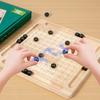 Magnetic Battle Board Game Fun Magnetic Induction Table Game Educational Wooden Child Interactive Brain Training Toy
