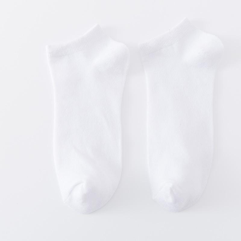 Women's Breathable Cotton Low-Cut Invisible Socks - Spring/Summer Candy Colors