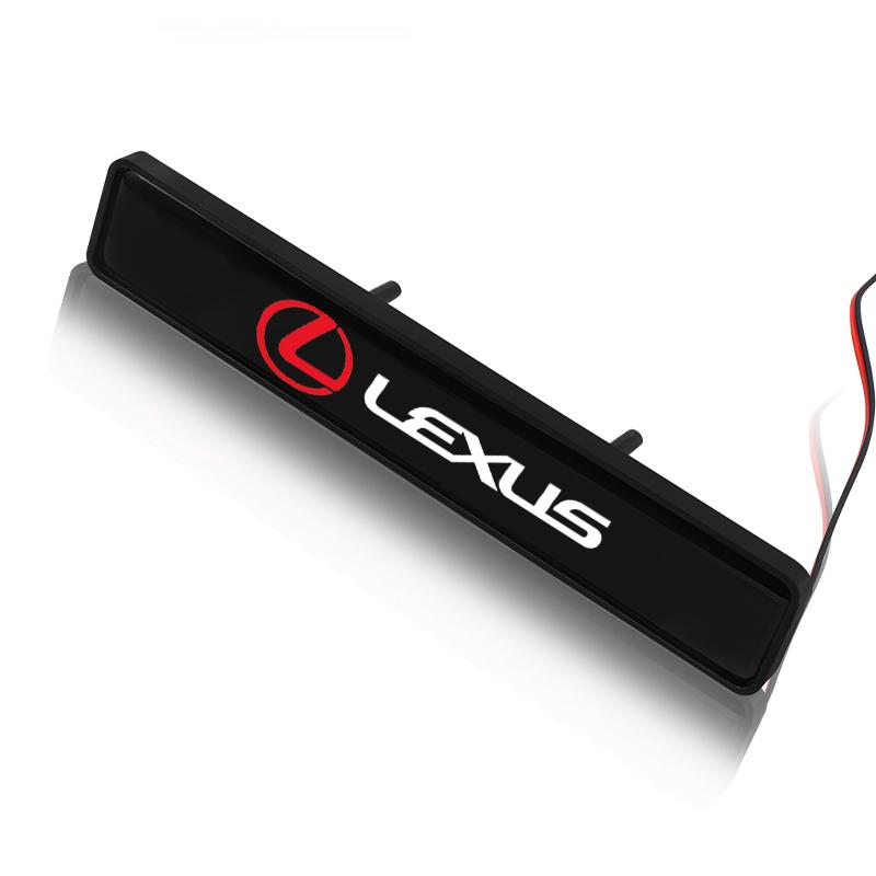 

LED Grille Light Front White Grille Warning Running Lamp Marker Blinker For Lexus F SPORT GX460 Ct200h IS250 ES 220D Accessories чёрный