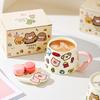 Cute Animal Mug Creative Ceramic Mug Souvenir Birthday Gift Girls Breakfast Mug Coffee Mug