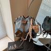 Retro small bag women's summer new fashion niche messenger bag is now popular bucket bag