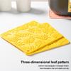 Cup Coaster Silicone Heat Resistant Coffee Mug Table Mat Reusable Household Pad Ribbed Tableware Placemat Protector