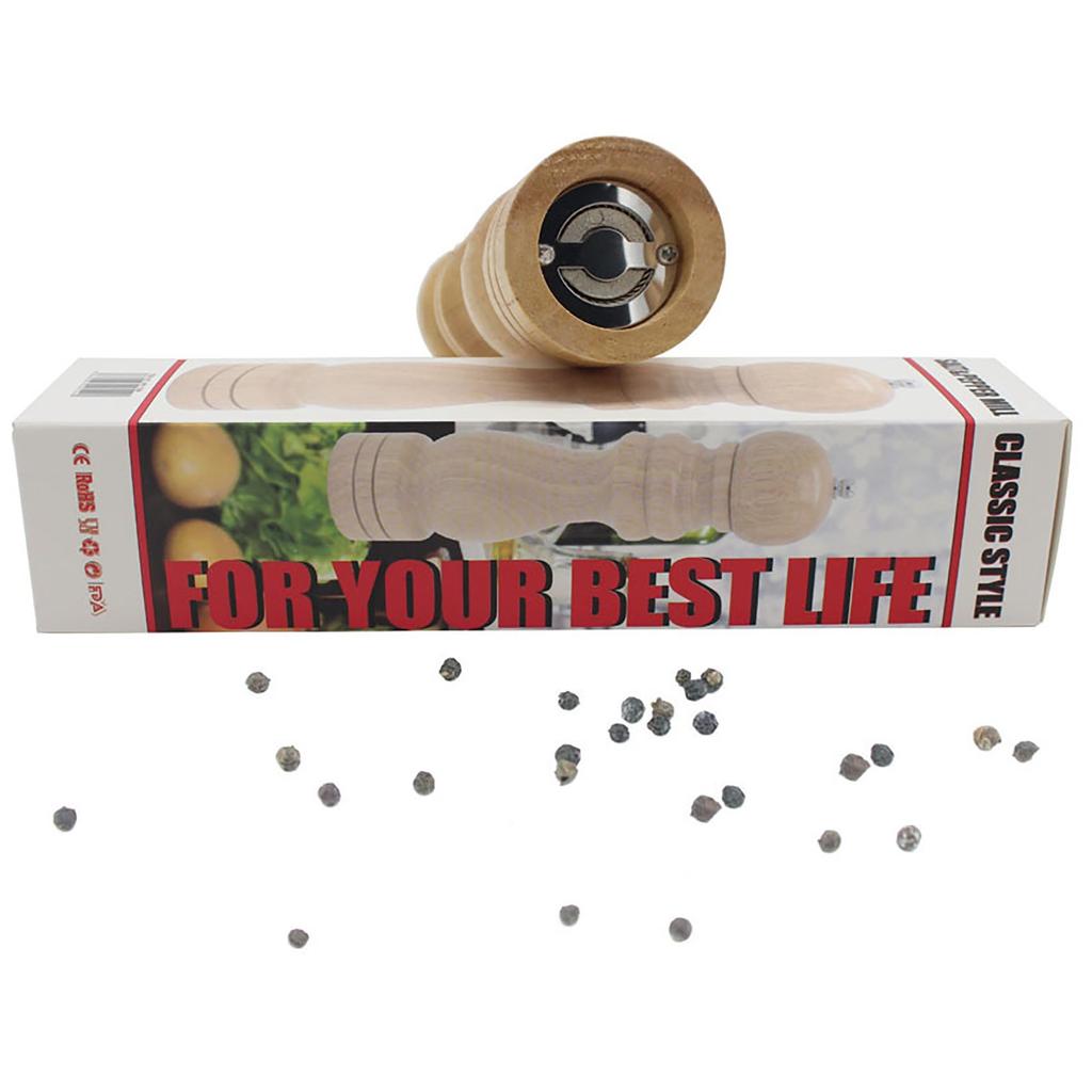 Wooden Pepper Grinder Pepper Mill Manual -Grinder Kitchen Tools