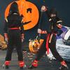 HASAKI Ninja Costume Kids Halloween Set Boys Girls Cosplay (Suitable Ages 5 12) Fighter Stage Plays Performances