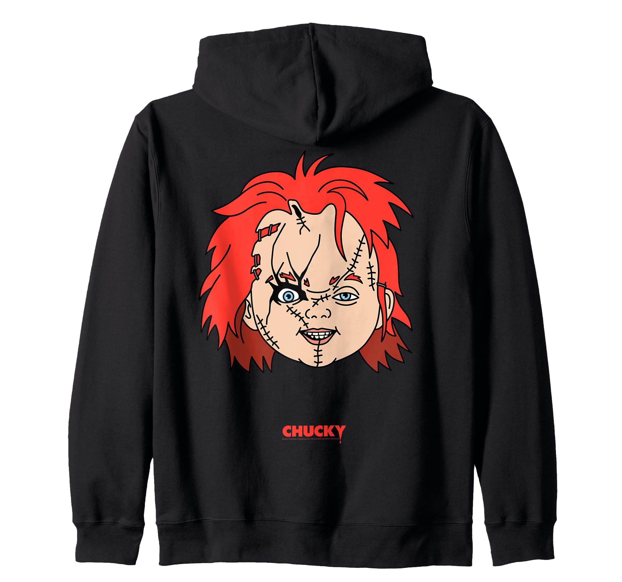 

Chucky Big Face Portrait Zip Parka чёрный