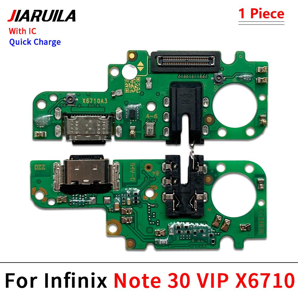 USB Charging Port Board Flex Cable Connector Parts  For Infinix Note 7 8 8i 11 11 11S 11 11 Pro Lite VIP Microphone Module