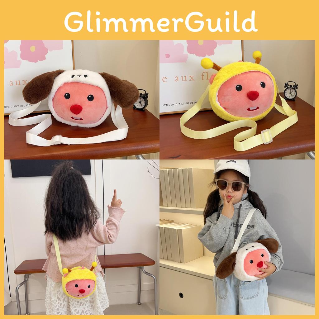 Adorable Cartoon Plush Beaver Crossbody Bag For Kids Cute And Fun Design