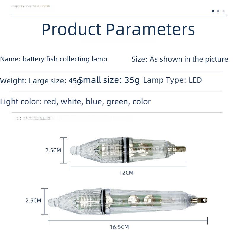Światło LED przyciągające ryby do kałamarnic, ośmiornic i mątw