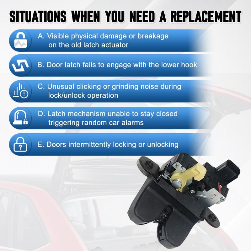 Rear Trunk Boot Lid Lock Latch for Hyundai Creta Ix25 2016 2017 2018 81230-C9000 81230C9000