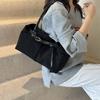 Fashionable Retro Suede Bag Popular European And American Large-capacity Autumn/winter Tote Bag New Simple Commuter Shoulder Bag