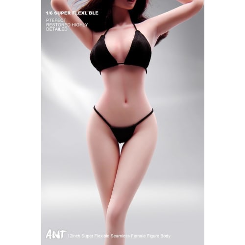 Toys & Hobbies TOYBARJAPAN 1/6 Scale Action Figure ANT YCL001, Pre-painted, Ultra-Flexible Seamless Body, No Clothes, Female Body (PALE Pearl White Sk