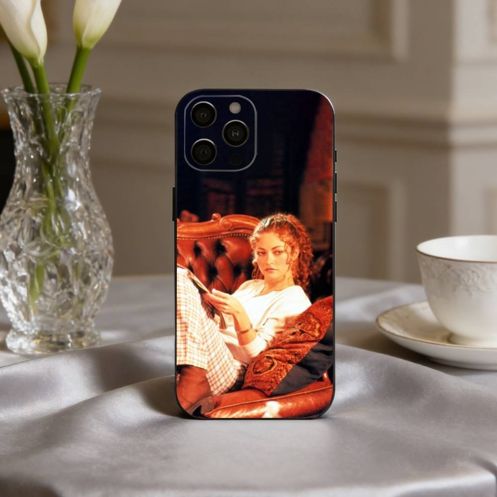 R-Rebecca G-Gayheart Actress Phone Case For iPhone 17pro, 16,15,14,13,12,11 X XR Plus,Others Soft Black Cover