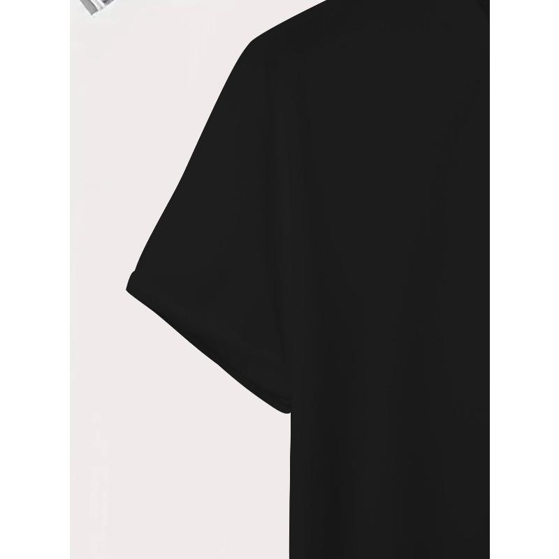 European Size SAMCRO Plus-size Men's Loose-fitting Printed T-shirt.Round-neck Short-sleeved Men's T-shirt.Essential Clothing for Men During Basketball