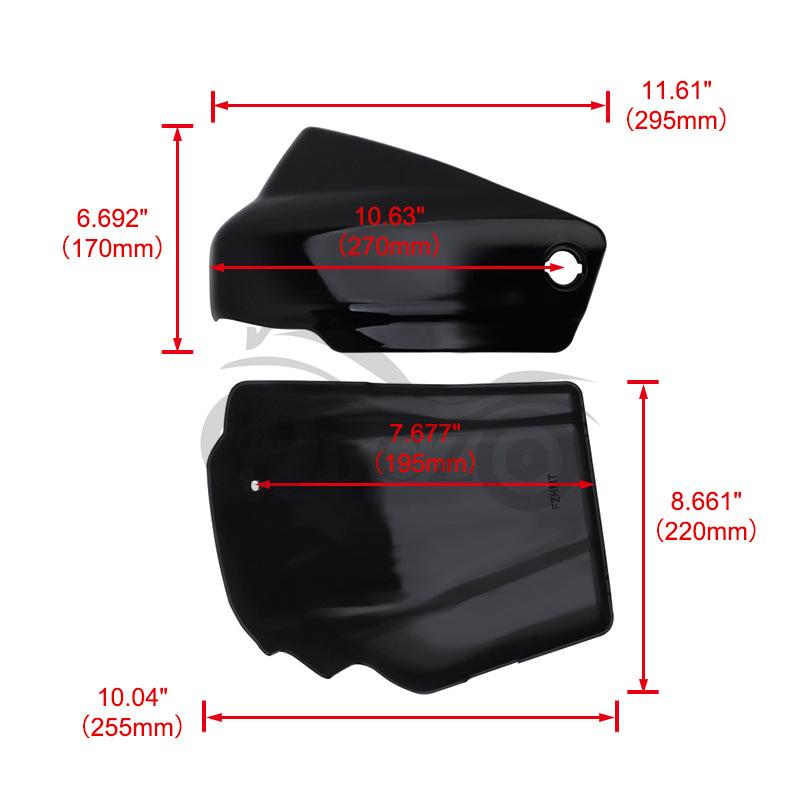 VSTAR XVS DragStar 1100 Engine & Battery Protection Covers