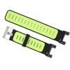 Silicone Soft Bracelet Belt Sport Watch Band Strap for Amazfit TRex for TRex Pro Watch(Black Green )