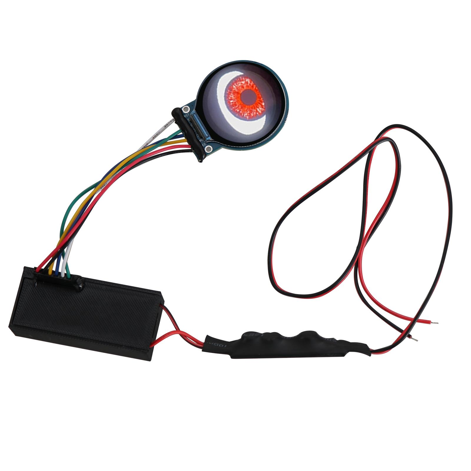 

Automotive Accessories Car Motorcycle Devil Eye Headlights 12V LED Dynamic Demons Eye Headlight Assembly Single Modes красный
