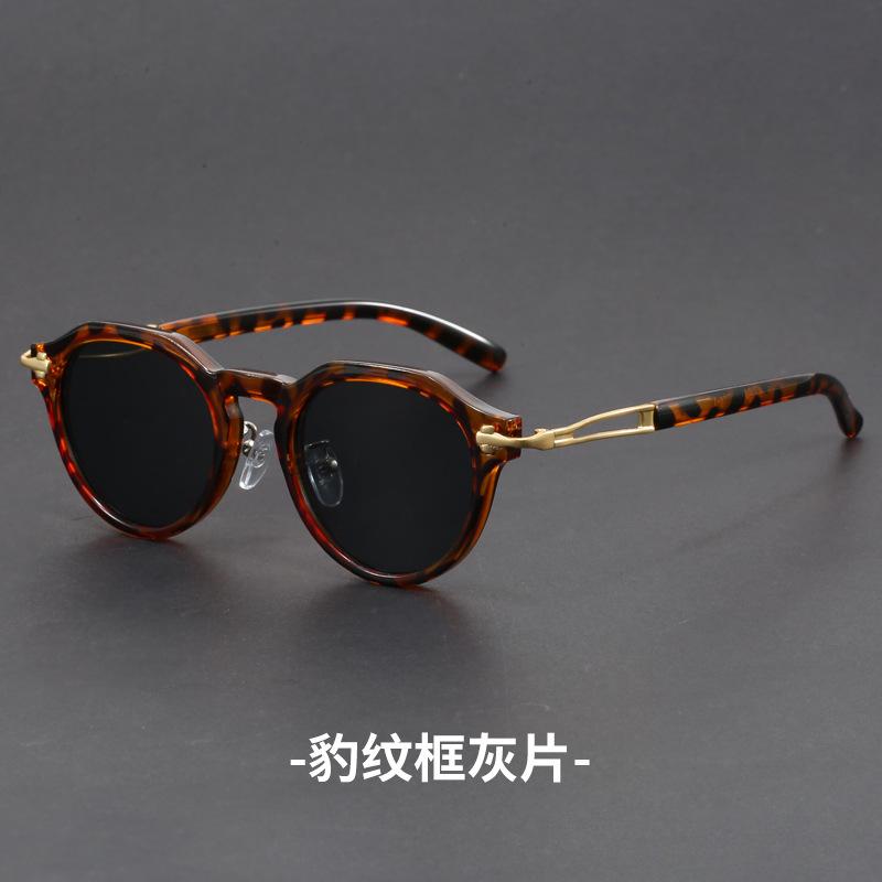 Classic Vintage Sunglasses for Women Square Frame High Quality Outdoor Travel Ultraviolet Protection Leopard Print Sun Glasses