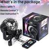 Remote Control LED Mini Crystal Ball DJ Stage Light with Starry Sky Projection