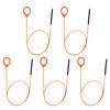 3/5Pcs Sink Dredger Reinforced Hook Tip Break-Proof Wire Rope Hair Clog Remover Long Reach Sink Cleaner