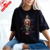 Tis The Season Family Comfort Festive Nutcracker Christmas Shirt for The Holidays Tee Clothes for Women Casual Style Unique Tops