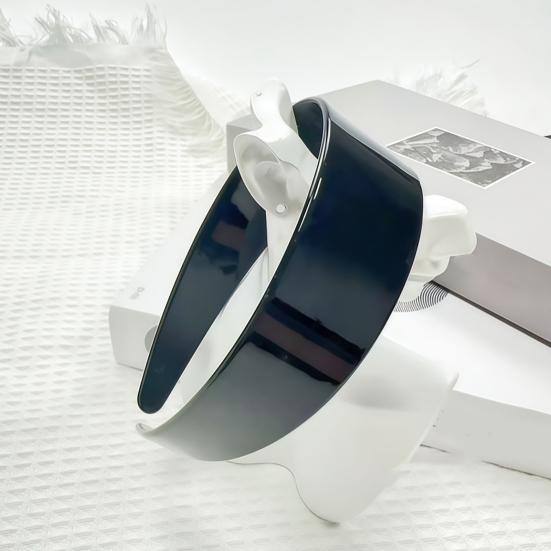 Damen Haarreif Helle Farbe Rutschfest Vielseitiges Stirnband Reise Dusche Leichtes Haarband