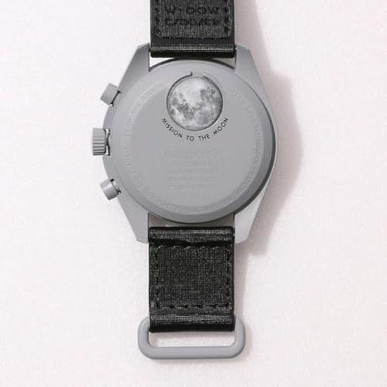 Moon Authentic Omega Swatch Mission Watch Collaboration Waterproof Mens Womens Shopper