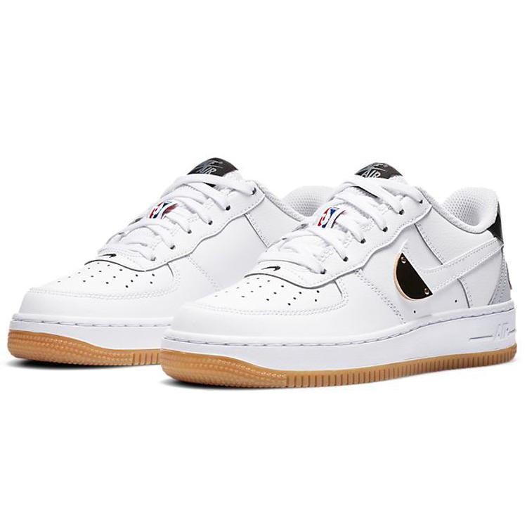 Nike NBA X Air Force 1 LV8 1 HO20 'Alb' GS CT3842-100