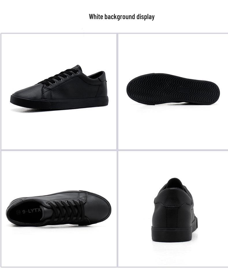 Korean-Style White Unisex Sneakers: 2025 Flat Sport Shoes for Teens, Students & Couples