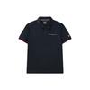 Color Block Logo Polo Shirt Men Tops Legendary-Blue F11M121120F-NV