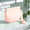 Silicone Coin Purse Portable Solid Color Multifunction Coin Holder Lipstick Keys Earphone Cable Storage Bag Pouch Wallet Women Girls Gift