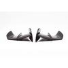 Universal Carbon Fiber Look Motorcycle Side Winglets Air Deflector Spoiler Trim