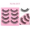 4 Pairs Of False Eyelashes, Thick Eyelashes, Exaggerated Fried Hair, Simulated Messy Eyelashes