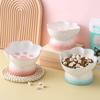 Slanted Dog Food Bowl High Foot Pet Drinking Bowl Snack Bowls Ceramic Cat Bowl  For Cats Dogs