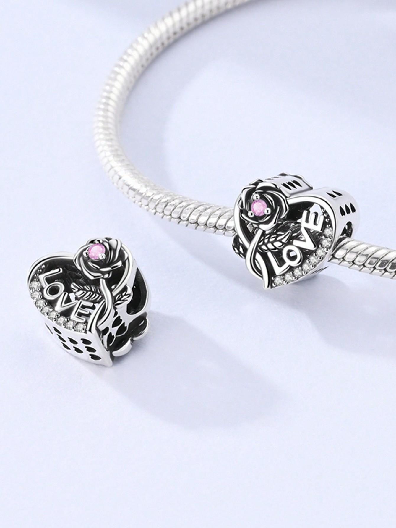 

Copper Plated Original Charms Valentine S Day Love Puzzle Key Beads Fit Bracelet Women S Jewelry Gift