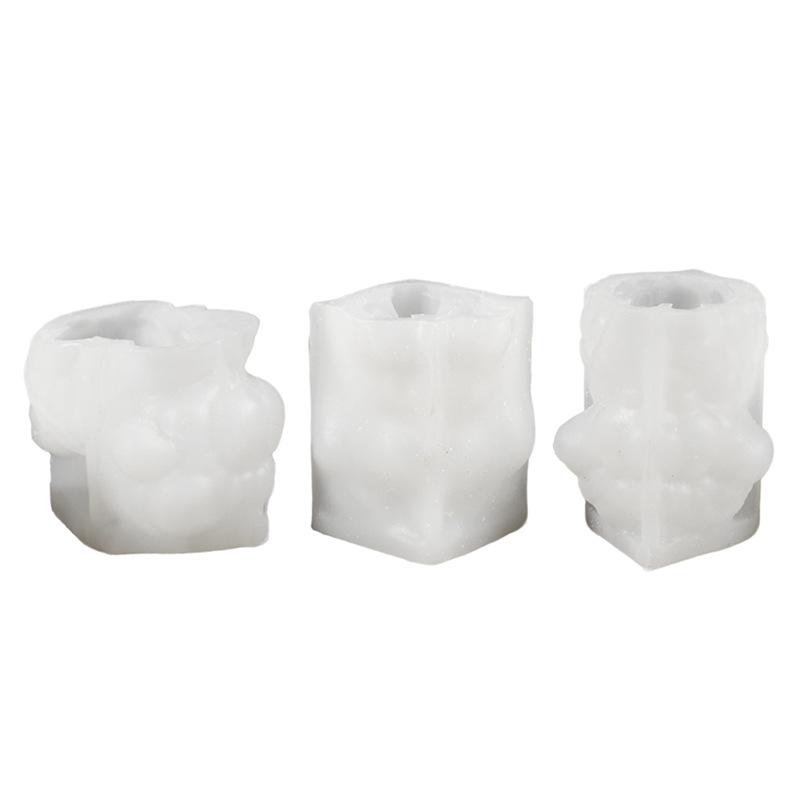 3d Lamb Mold Temperature-Resistant Sheep Silicone Mold Gypsum Mold Food-Grade For Resin Art Gypsum Casting Diy Crafts