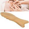 Wooden Gua Sha Board Fish Shape Wooden Massager Universal Relaxing Muscle Gua Sha Board for Face Full Body