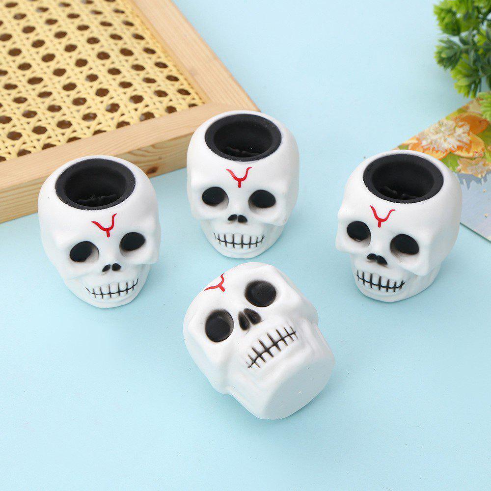 Halloween Kneadable Prank Toy: Pumpkin, Ghost, Skull Squeeze Decompression Toy