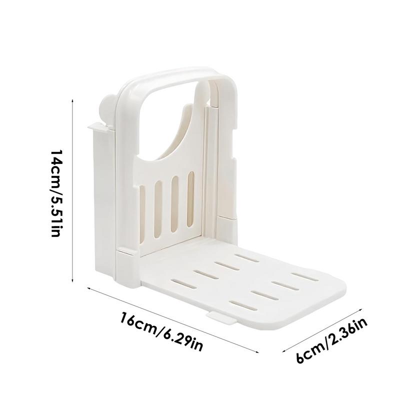 Loaf Bread Slicer Foldable Sandwich Bread Slicer Multipurpose Anti-Slip Manual Machine Slicing Tool For Toast Bagels Sandwiches