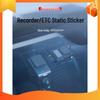 Transparent Static Cling Sticker for Dashcam, Insurance, and Vehicle Inspection Mark
