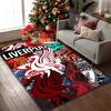 1 Stück Teppich für den Boden, geeignet für das Büro, Liverpool FC Teppich, Vielseitiger bedruckter Stuhlunterleger, Langlebiger Teppich für das Sofa zu Hause